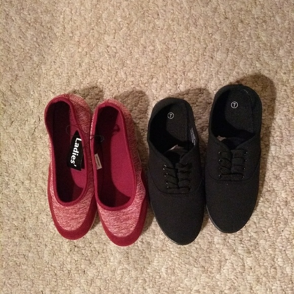 Unbranded Shoes - New Canvas Sneakers - 2 pair